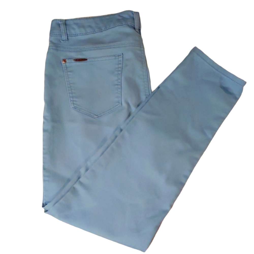 Sky blue jeans